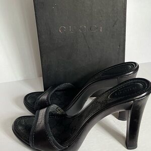 Gucci Sandals, black size 6